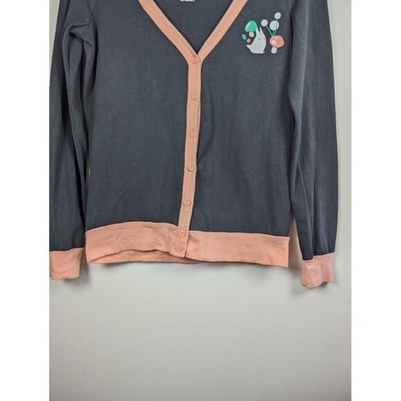 My Neighbor Totoro Cardigan Sweater Small Knit Studio Ghibli Her Universe Anime - Picture 7 of 8